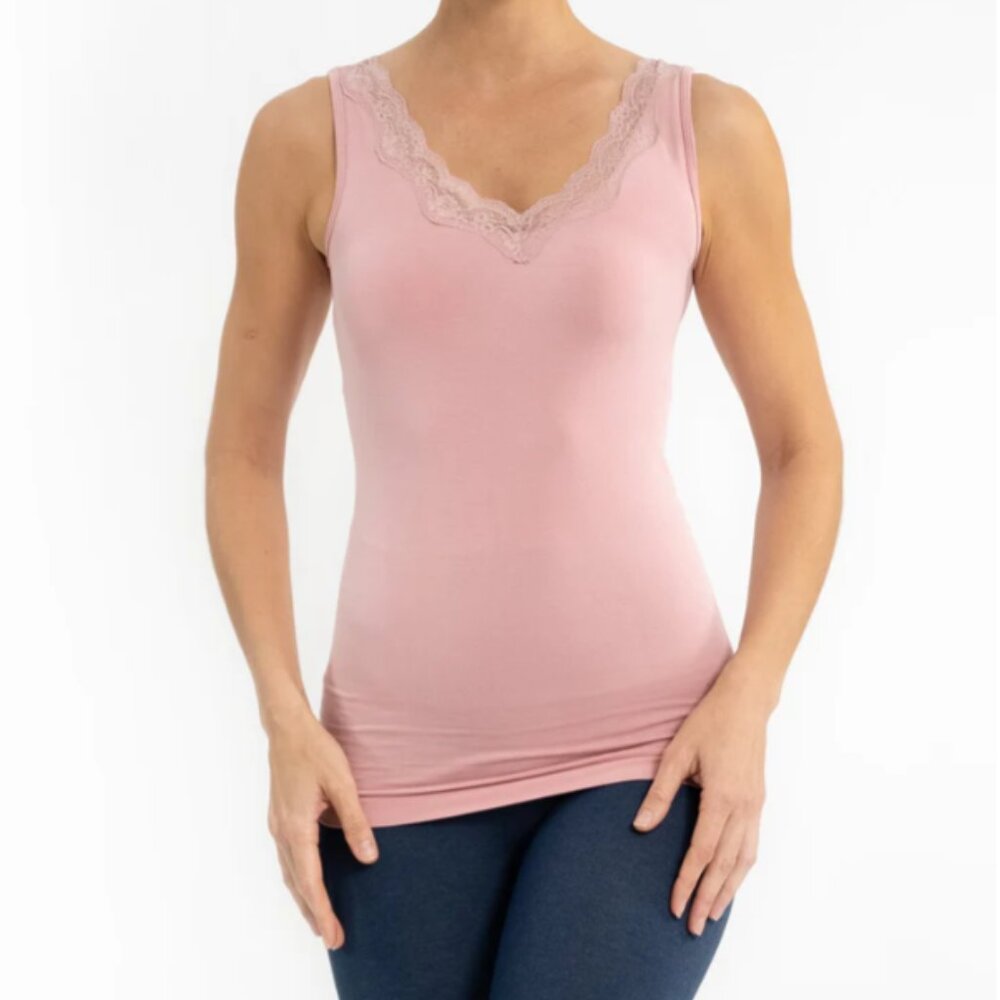 Elietian V Neck with Lace